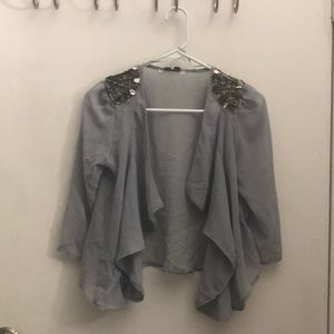 New Look sheer cover up 3/4 sleeves - Size US 4/S